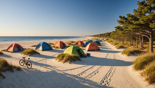 Profitez d'un camping près de la plage à soulac